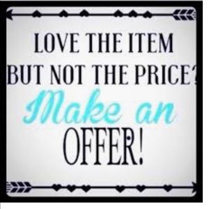 All reasonable offers accepted!